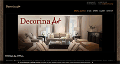 Desktop Screenshot of decorinaart.pl